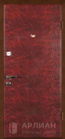 Фото «Стальная дверь эконом с гладкой винилискожей №1»